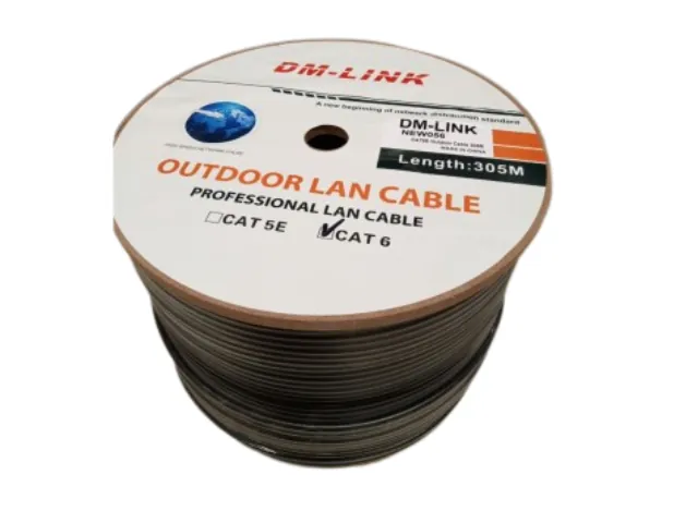 UTP Exterior CAT6 100% cobre 0.56mm 305m 1