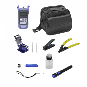 Kit Herramientas Medoptic Cortador Pela-Fibra Botella Power Meter Bolso