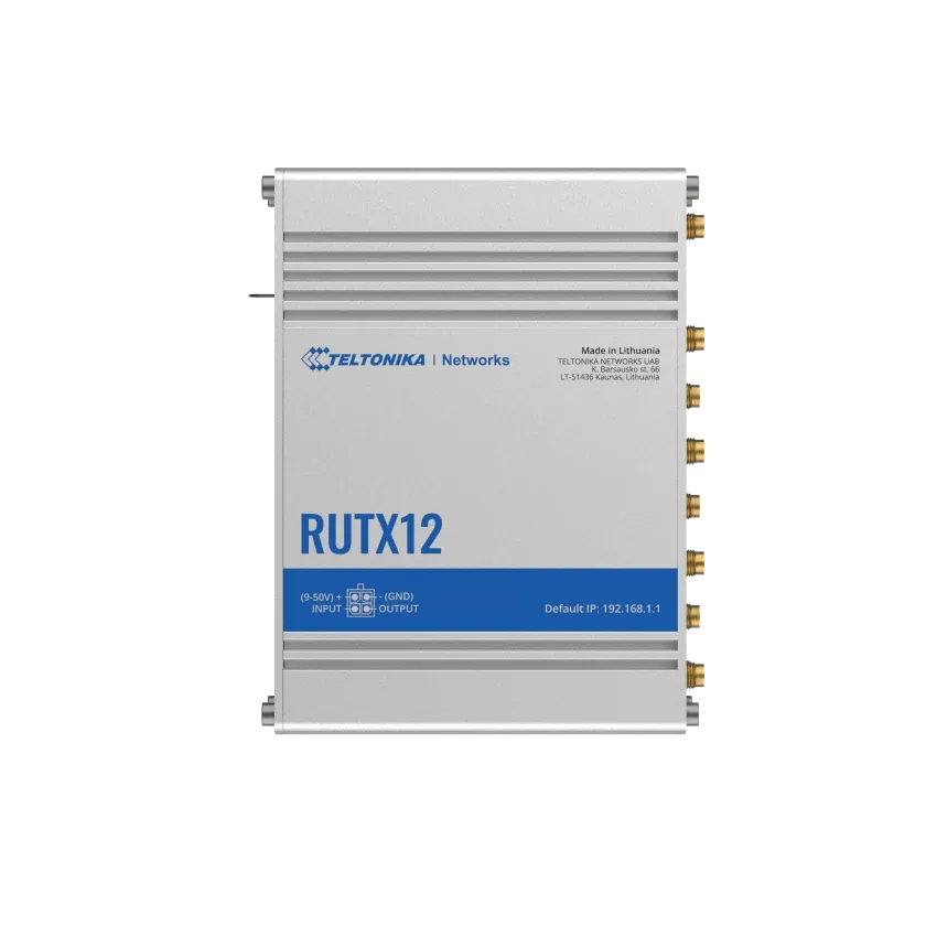 Router Industrial 2 en 1 2G/3G/4G RUTX12 Wifi 2xSimcard Teltonika 1