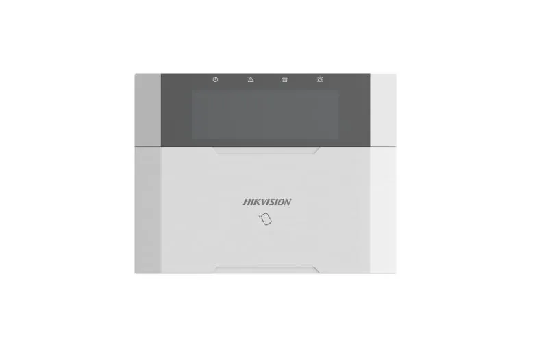 Teclado Cableado para Alarmas AX Hybrid Pro Hikvision DS-PK1-LRT-HWB 1