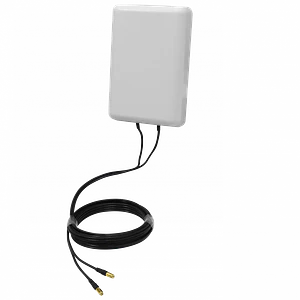 Antena Panel MIMO 9dBi 2-SMA-M/5mt  698-960 1710-2700MHz Pol-X Antena Panel 26x17x6cm