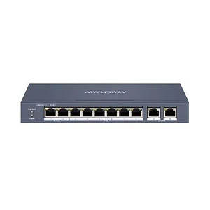 Switch PoE Hikvision DS-3E1310HP-EI Administrable de 8 Puertos con 2 SFP