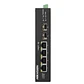 Switch Hikvision DS-3T0506HP-E-HS con 4 Puertos PoE, 60W, y Gestión Inteligente - Miniatura 1