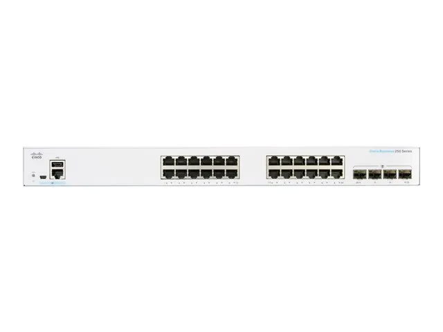 Switch CBS250 Smart 24-port GE 4x1G SFP Cisco 1