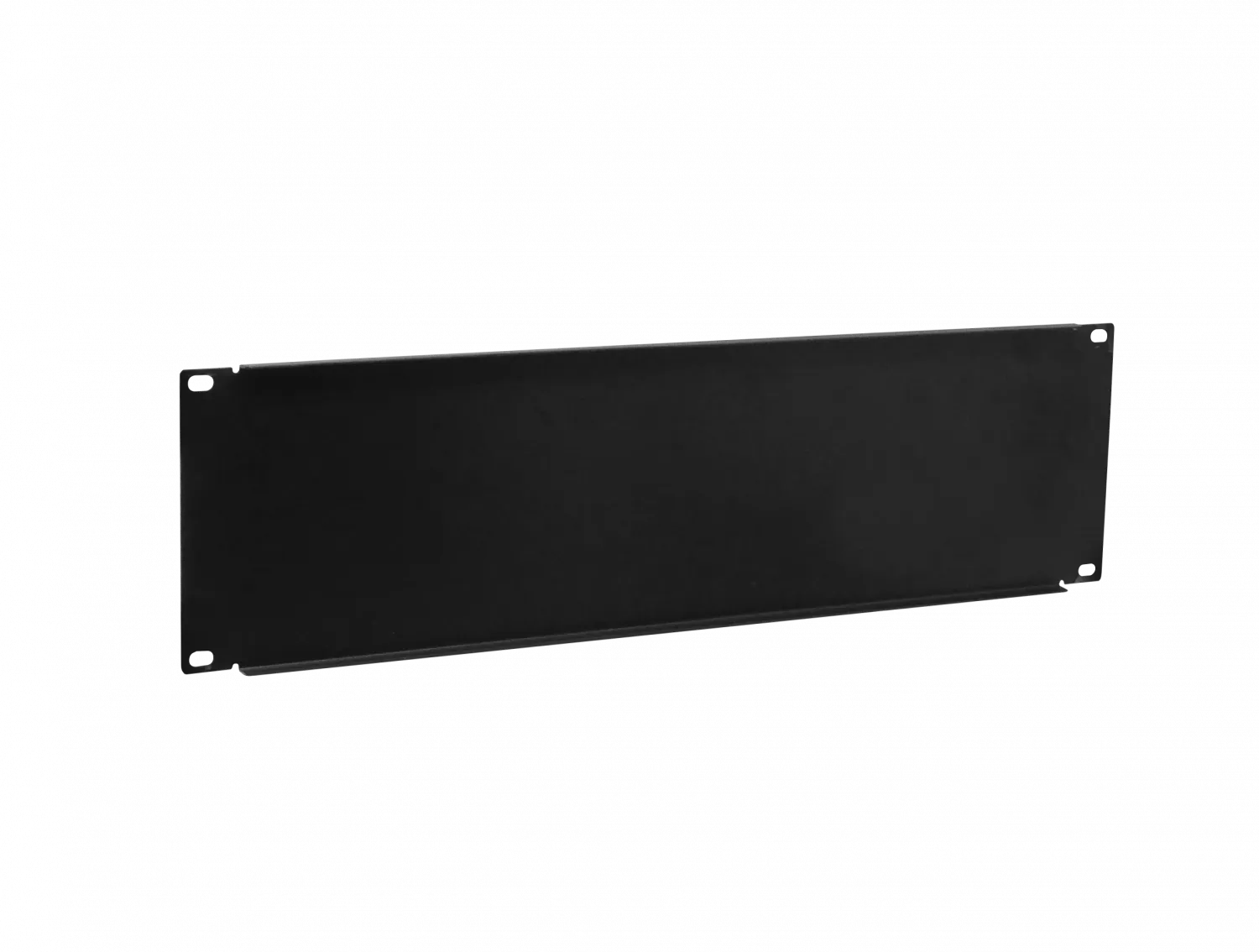 Tapa ciega 3U cubre espacio rack 19 pulgadas fierro negro Linkmade 1
