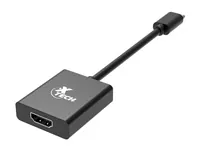 Adaptador USB Tipo-C macho a HDMI hembra, Calibre: 32 AWG, Res: 3840x2160, 10cm 1