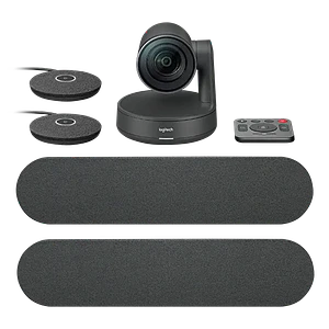 Kit Profesional Rally, Sistema ConferenceCam premium Ultra-HD con control de cámara automático