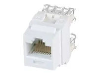 Conector RJ45 Panduit NetKey Punchdown Jack Module, CAT 6e, PTSB, RJ-45, Color Blanco 1