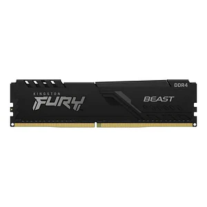 Memoria RAM DDR4 32GB 3200MT/s Kingston Fury Beast Black, CL16, DIMM, Intel XMP 2.0, 1.35V