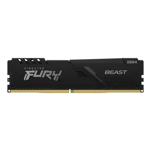 Memoria RAM DDR4 32GB 3200MT/s Kingston Fury Beast Black, CL16, DIMM, Intel XMP 2.0, 1.35V 1
