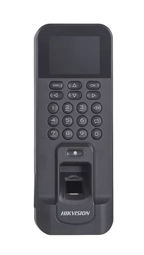 Terminal de Huella y Tarjeta PRO serie Hikvision DS-K1T804AMF 1