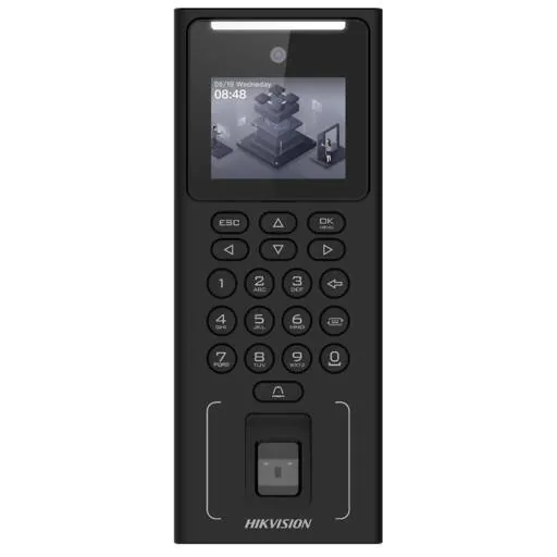 Control de Acceso Facial, MinMoe, Huella, Tarjeta, Contraseña, WiFi, Hikvision DS-K1T321MFWX 1