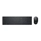 Kit Teclado y Mouse inalámbricos Dell Pro KM5221W, Receptor inalámbrico Español (QWERTY) - Miniatura 1