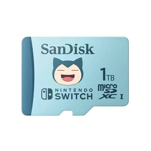 Memoria MicroSD 1TB SanDisk Edición Pokémon, UHS-I, A2, Clase 10, 160MB/s Lectura, 90MB/s Escritura 1