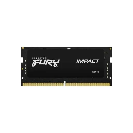 Memoria RAM para Notebook DDR5 16GB 5600MT/s Kingston Fury Impact, CL40, SODIMM, 1.1V 1