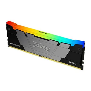 Memoria RAM DDR4 32GB 3600MT/s Kingston Fury Renegade, RGB, Color Negro con Gris