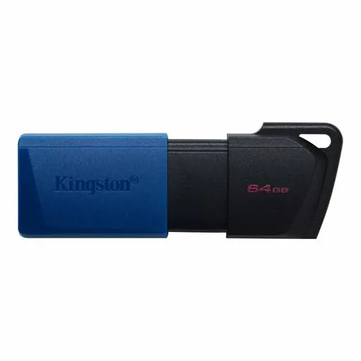 Pendrive Kingston DataTraveler Exodia M, 64GB, USB 3.2 Gen 1, Negro/Azul 1