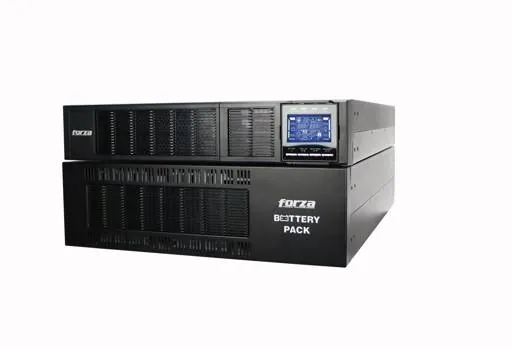 UPS en línea Forza FDC-206KMR, 6000VA, 6000W, 220V, Doble conversión en línea, Indicador LCD 1