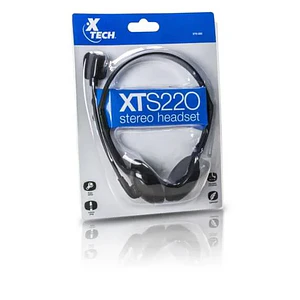 Auricular con Microfono Xtech XTS-220 , Dos enchufes de 3,5mm, diseño liviano