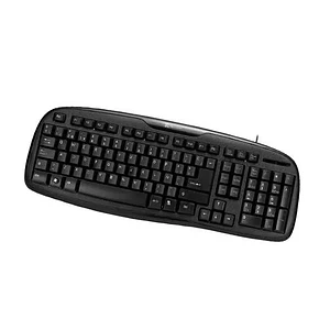 Teclado USB Klip Xtreme Stylus, QWERTY + Numérico, Negro, Español