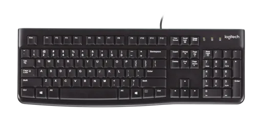 Teclado K120 Logitech , USB, Alámbrico, Negro, Español 1