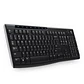 Teclado inalámbrico Logitech K270 con Receptor Unifying, Español - Miniatura 1