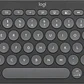 Teclado Bluetooth® Pebble Keys 2 K380s, Estilizado y minimalista con teclas personalizables, Grafito - Miniatura 1