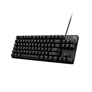 Teclado Mecanico Gamer Logitech G413 SE, Switch Táctil, TKL, Led Blanco, PBT, Color Negro