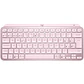Teclado Inalámbrico Logitech MX Keys Mini, Bluetooth 5.0, 2.4GHz, USB-C, Rosado, Español - Miniatura 1