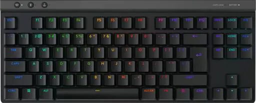 Teclado Gamer Inalámbrico Logitech G515 Lightspeed TKL, Layout Ingles, Negro 1