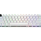 Teclado Gamer Inalámbrico Logitech G PRO X 60, RGB, Switchs ópticos GX, Color Blanco - Miniatura 1
