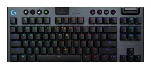 Teclado Mecánico Inalámbrico Gaming Logitech G915 X LIGHTSPEED TKL, Negro Inglés Táctil 1