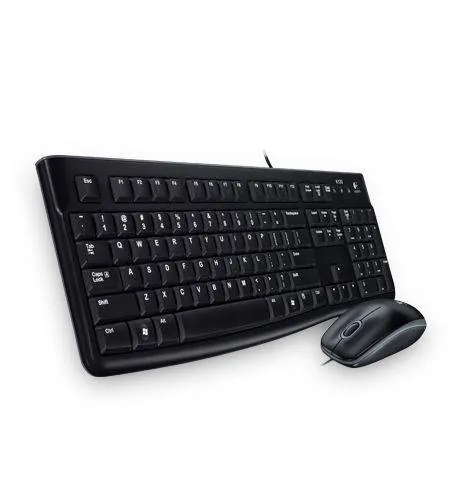 Kit Combo Teclado y Mouse Logitech MK120 USB 1