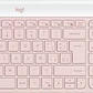 Kit de Teclado y Mouse Wireless Slim Combo MK470, 2.4GHz, USB, Rosado - Miniatura 1