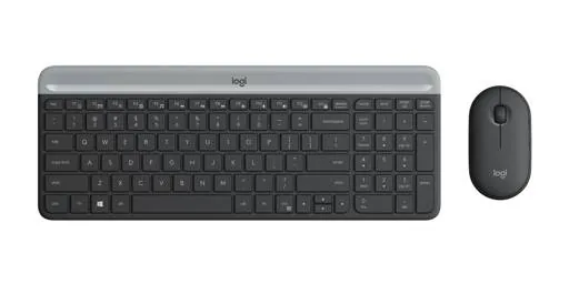 Kit Logitech MK470 Teclado + Mouse Wireless, Graphite, Español 1
