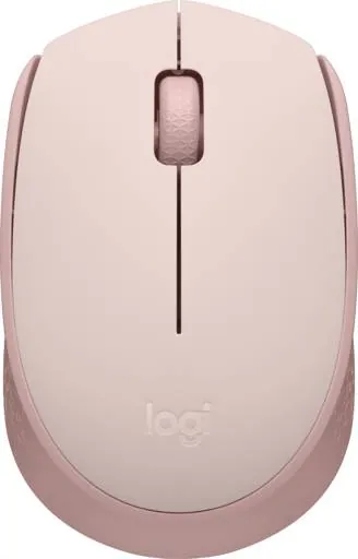Mouse Inalámbrico Logitech M170, Ambidiestro, Receptor USB, Rosado 1
