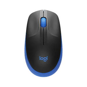 Mouse Logitech M190, Wireless, 1000DPi, Sensor óptico, USB, 125Hz, Color azul