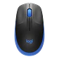 Mouse Logitech M190, Wireless, 1000DPi, Sensor óptico, USB, 125Hz, Color azul - Miniatura 1
