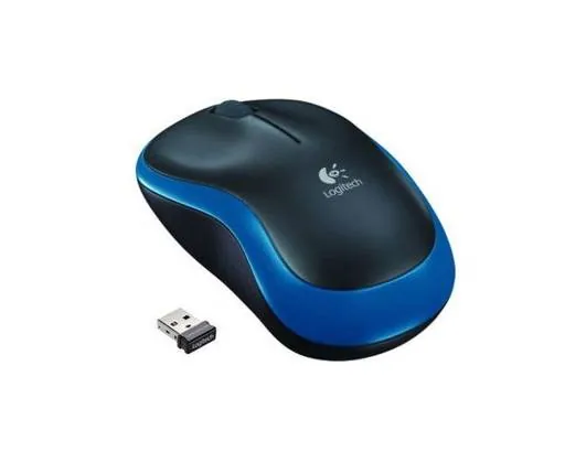 Mouse Inalámbrico Logitech M185, USB, Nano Receptor, Azul 1