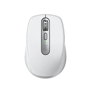 Mouse Inalámbrico Logitech MX Anywhere 3S, 8000 DPI, Bluetooth, Batería Recargable, Pale Gray