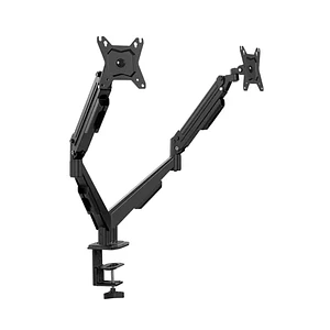 Soporte doble para monitores Klip Xtreme KMM-410, Mecanismo de resortes, ajustes sin esfuerzo