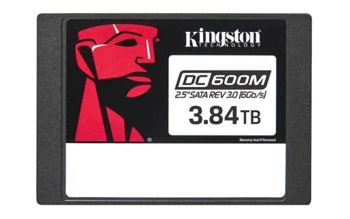 Disco SSD empresarial Kingston 3,84TB DC600M de 2,5”, Latencia y IOPS homogéneas 1