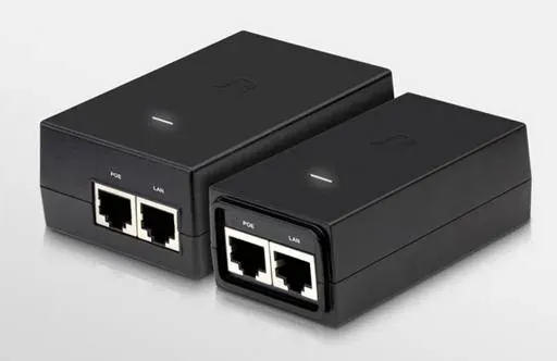 Inyector PoE Ubiquiti POE-24-24W-G - CA 120/230V, 24W, Para Equipos Ubiquiti 1