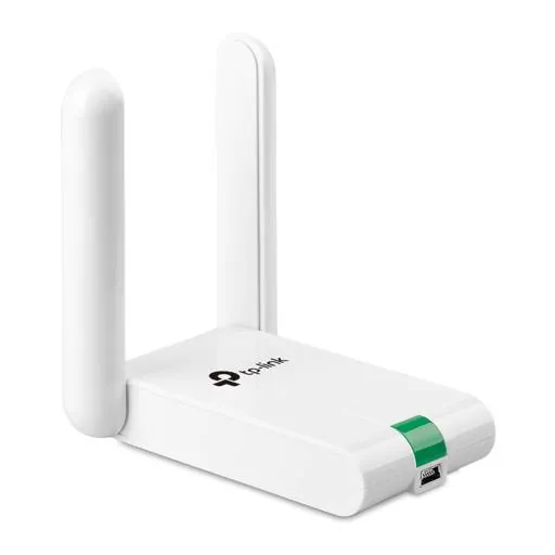 Adaptador de red USB inalámbrico de alta ganancia a 300Mbps TP-Link TL-WN822N, Dos antenas externas 1