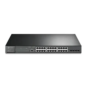 Switch Administrable TP-Link TL-SG3428MP JetStream de 28 Puertos Gigabit L2 con PoE + de 24 Puertos