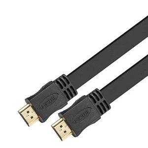 Cable HDMI plano con conector macho a macho Xtech XTC-406, Resolución Hasta 3840x2160p*, 1.8mts,