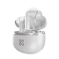 Audífonos Inalámbricos Klip Xtreme EdgebudsPro, Batería 26 Horas, IPX3, Bluetooth 5.3, Blanco - Miniatura 1