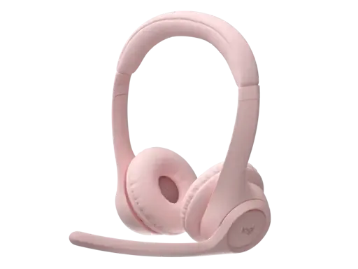 Auriculares inalámbricos Bluetooth Logitech Zone 300, Ultra ligero sólo 122g, Rose 1