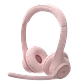 Auriculares inalámbricos Bluetooth Logitech Zone 300, Ultra ligero sólo 122g, Rose - Miniatura 1