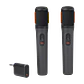 Kit de Micrófonos Inalámbricos JBL PartyBox, 2 Unidades, 2.4GHz, Negro - Miniatura 1